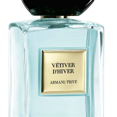 armani prive vetiver d'hiver.